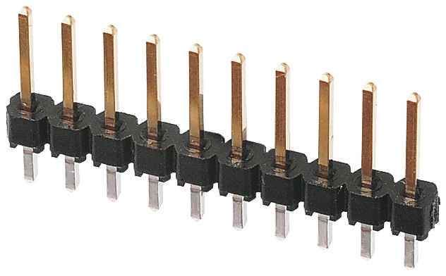 Molex C-Grid III Series Straight Through Hole Pin Header, 18 Contact(s), 2.54 mm Pitch, 1 Row, Unshrouded