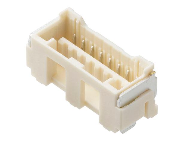 Molex 502584 Series Vertical Through Hole Receptacle, 5 Contact(s), 1.5 mm Pitch, 1 Row, Shrouded