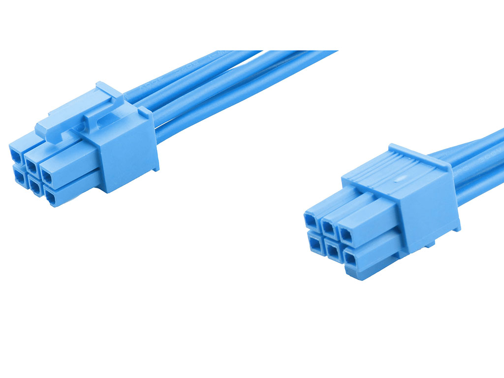 Molex 6 Way Female Crimped Terminal to 6 Way Female Crimped Terminal Wire to Board Cable Assembly, 600mm