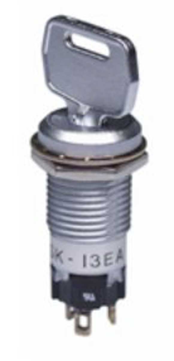 NKK Switches Keylock Switch, SPDT, 3 A 3-Way