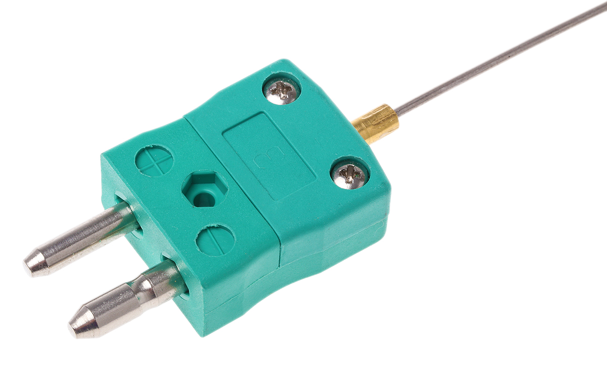 RS PRO SYSCAL Type K Mineral Insulated Thermocouple 250mm Length, 1.5mm Diameter → +1100°C