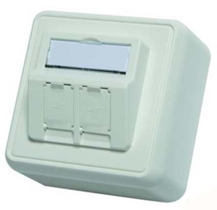Telegartner AMJ-S Series, 2 Way Faceplate
