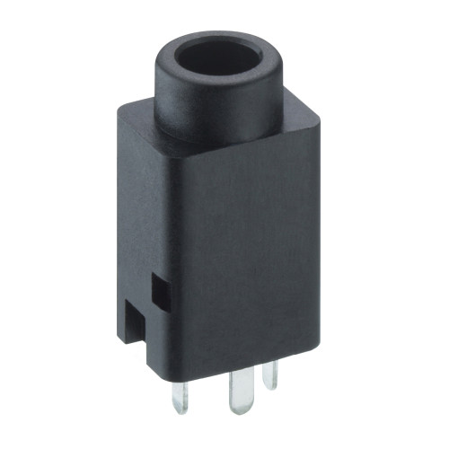 Lumberg Jack Connector 3.5 mm PCB Mount Jack Chassis Socket Socket 1A