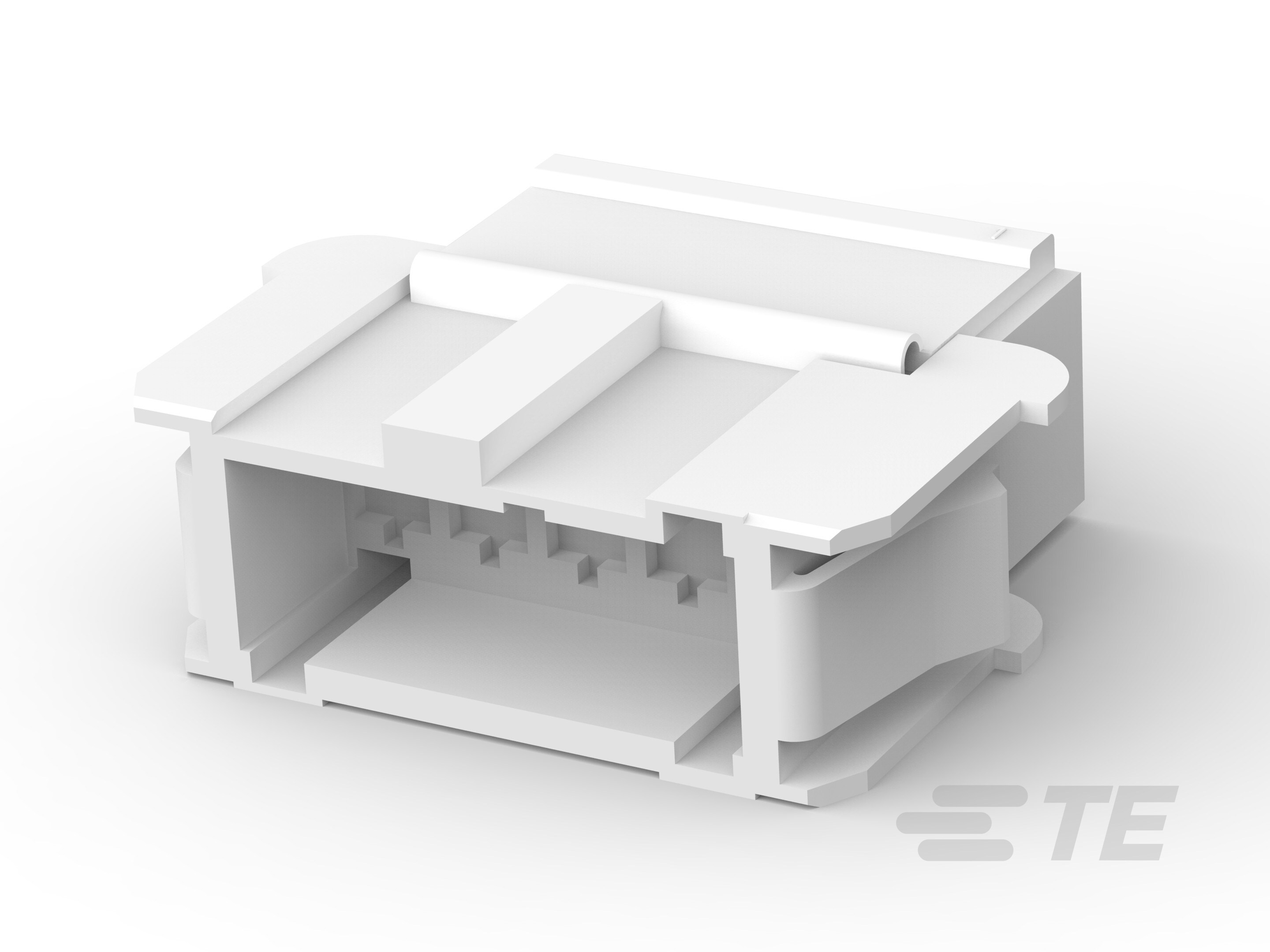 TE Connectivity, 5-964 5 Way Polyamide Crimp Terminal Housing, Natural