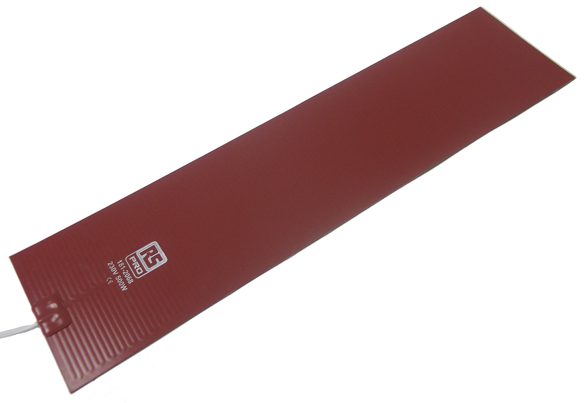 RS PRO Silicone Heater Mat, 500 W, 127 x 508mm, 230 V ac