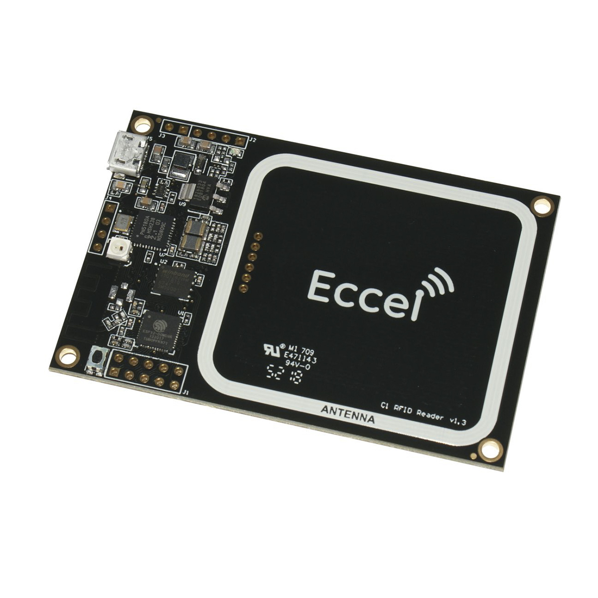 Eccel Technology Ltd Pepper-C1-USB RFID Reader 13.56MHz, 3 → 5.5V
