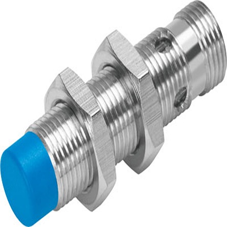 Festo Inductive Threaded Barrel Proximity Sensor, M12, 4 mm Detection, PNP NC, 10 → 30 V dc