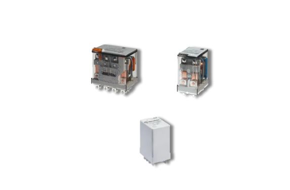 Finder Plug-In Mount Power Relay, 230V ac Coil, 12A Switching Current, DPDT