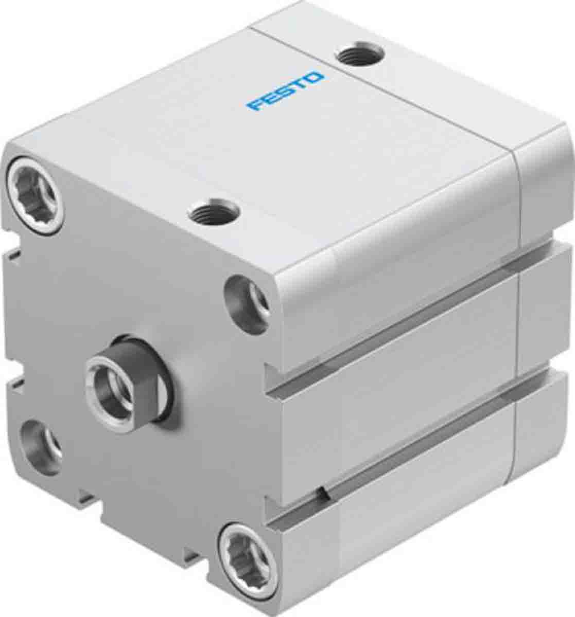Festo Pneumatic Compact Cylinder - 536346 63 mm Bore, 30 mm ADN-63-30-I-P-A Series, Double Acting Acting