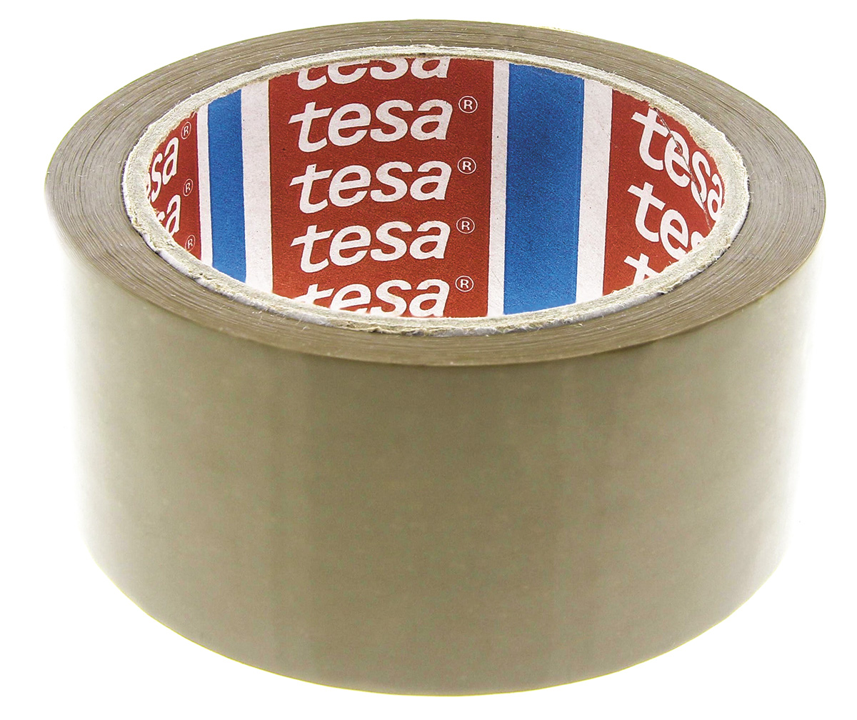 Tesa 4089 Brown Packing Tape, 66m x 48mm