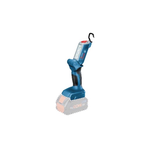 Bosch LED - Compact Torch Blue - Rechargeable 200 lm, 116 mm