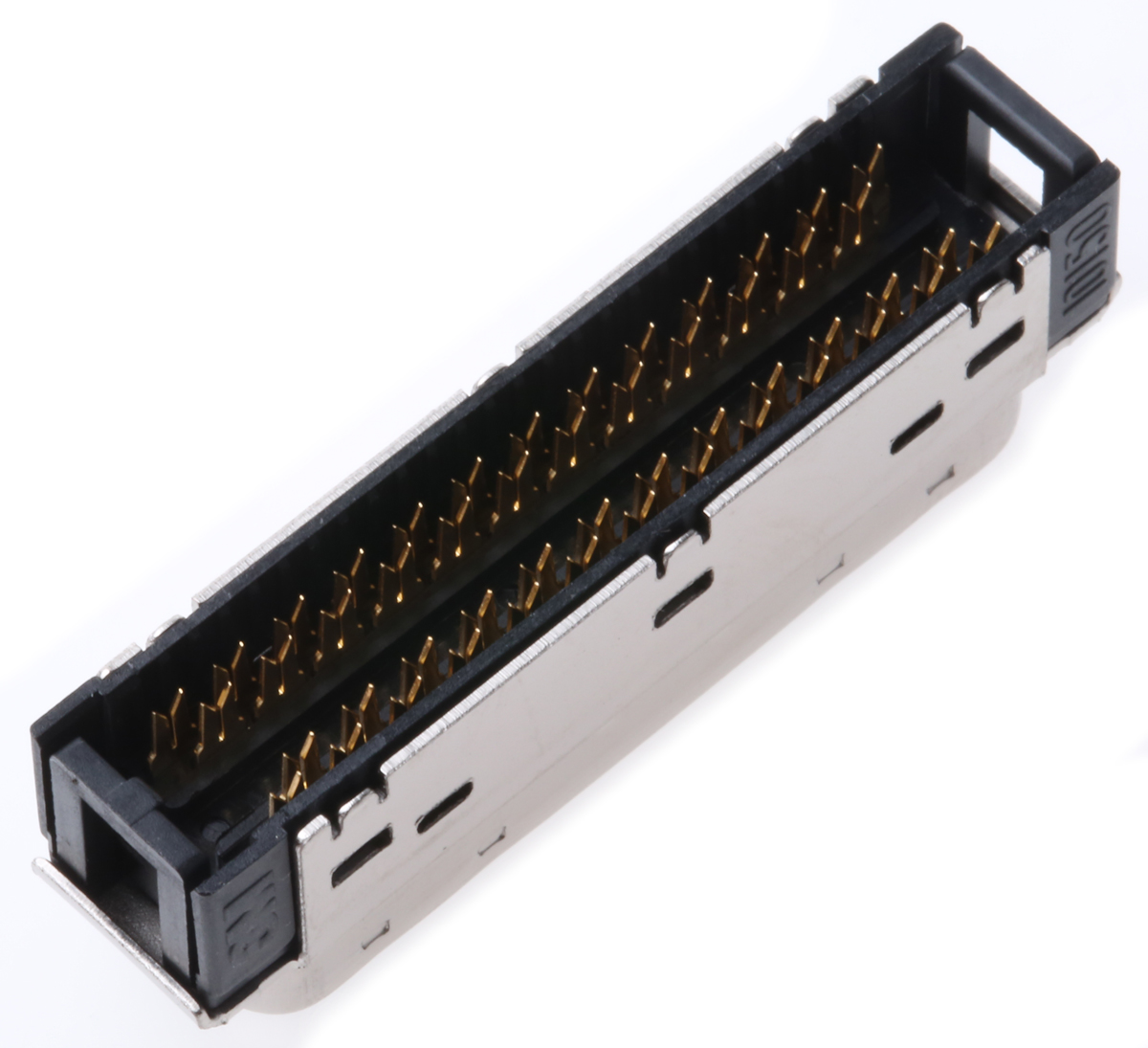 3M 101 50 Way Cable Mount D-sub Connector Plug, 1.27mm Pitch