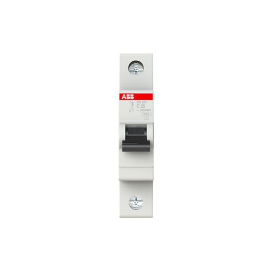 ABB Compact Home SH200 MCB, 1P, 25A Curve C