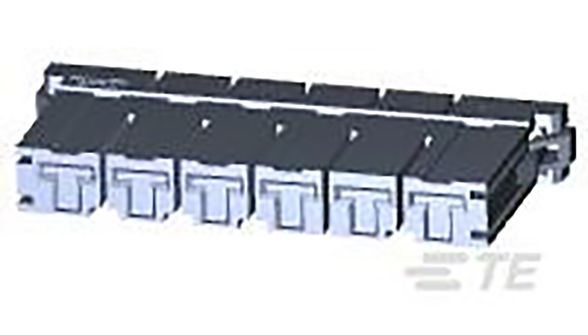 TE Connectivity, Dynamic 5000 Female PCB Connector Housing, 10.16mm Pitch, 6 Way, 1 Row