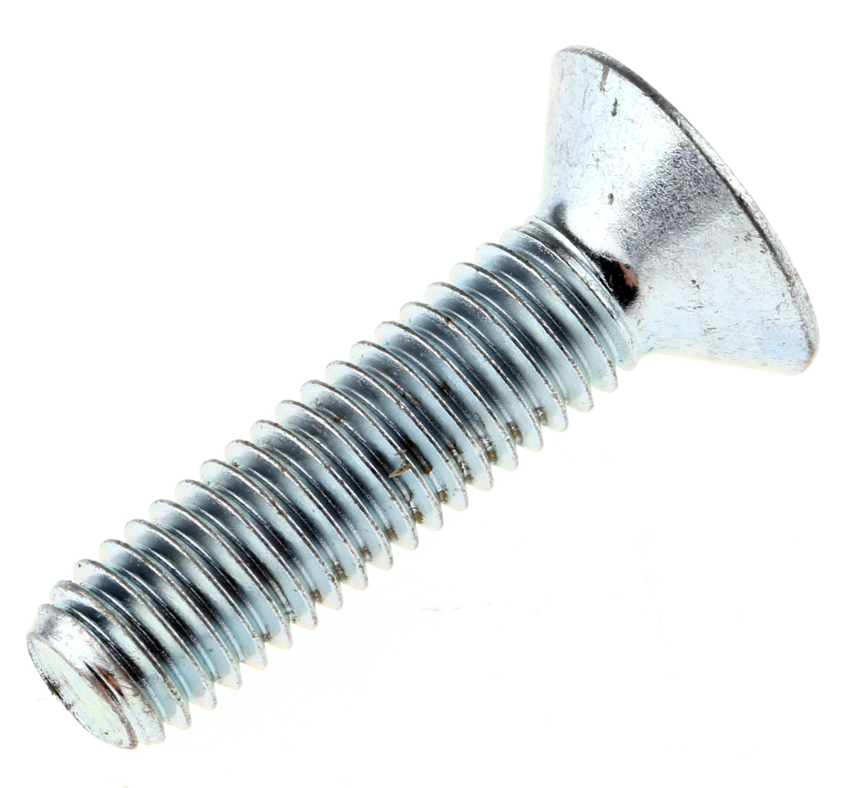 RS PRO Bright Zinc Plated Steel Hex Socket Countersunk Screw, DIN 7991, M5 x 20mm