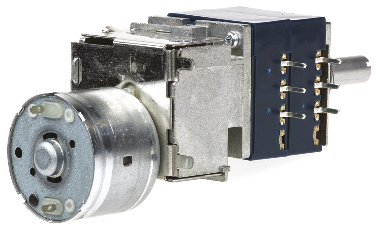 Alps Alpine RK27 50kΩ Rotary Potentiometer, Panel Mount (Through Hole), RK27112MC01P