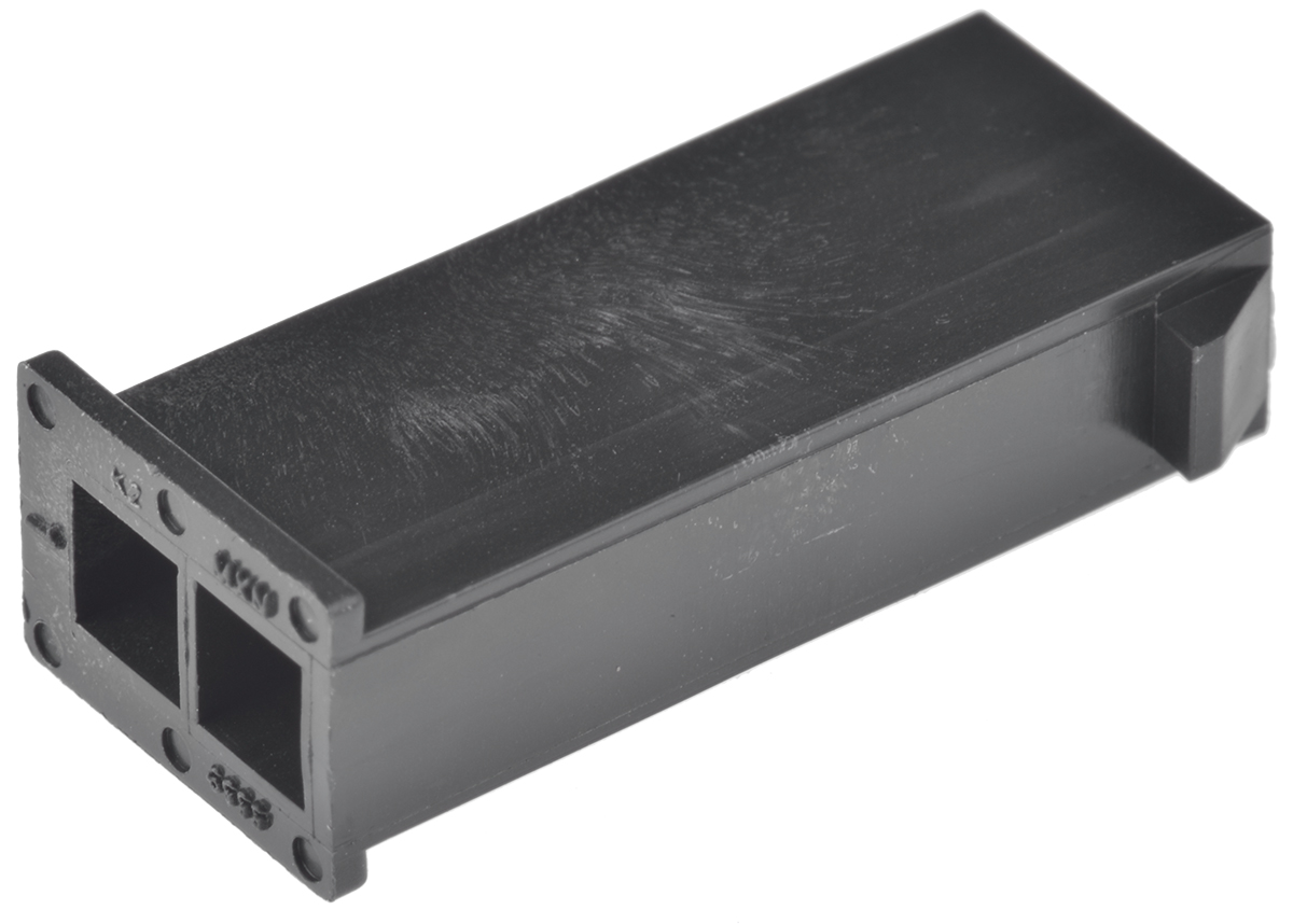 Molex, Mini-Fit Jr Male Connector Housing, 4.2mm Pitch, 2 Way, 2 Row
