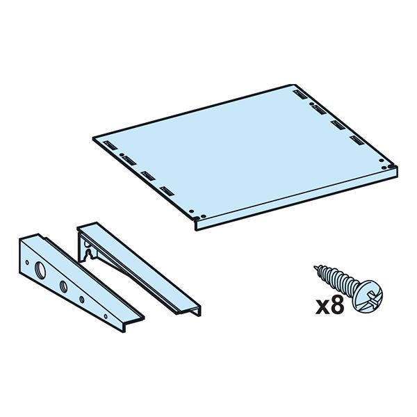 Schneider Electric PrismaSeT G Series Sheet Steel Canopy for Use with PrismaSeT PrismaSeT G Enclosure, 345 x 305mm