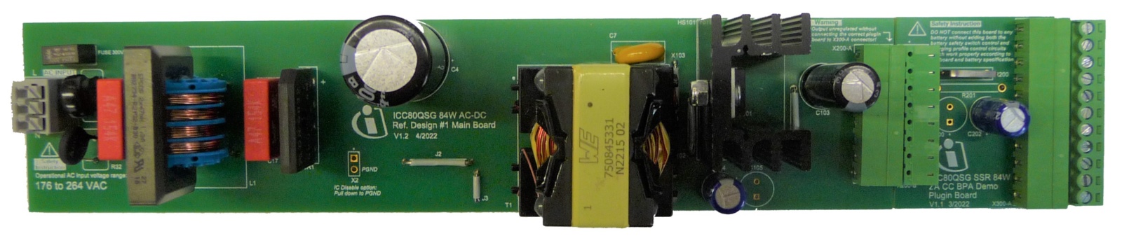 Infineon ICC80QSG Brushless DC Motor for ICC80QSG for Battery Charger Application