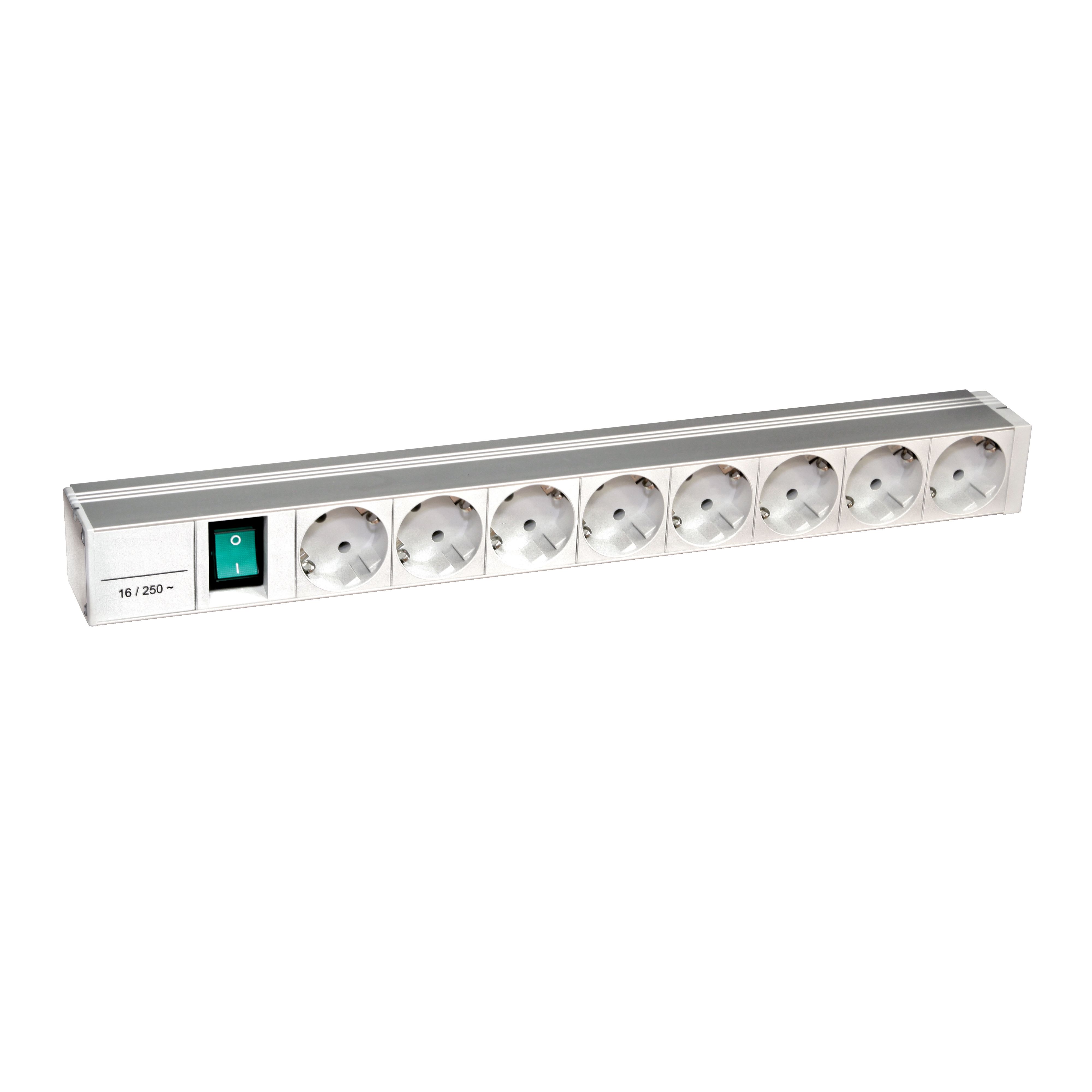 Schneider Electric 8 Gang Power Distribution Unit, 3m Cable, 16A, 230 V