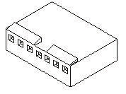 Molex, KK 254 Female Connector Housing, 2.54mm Pitch, 12 Way, 1 Row