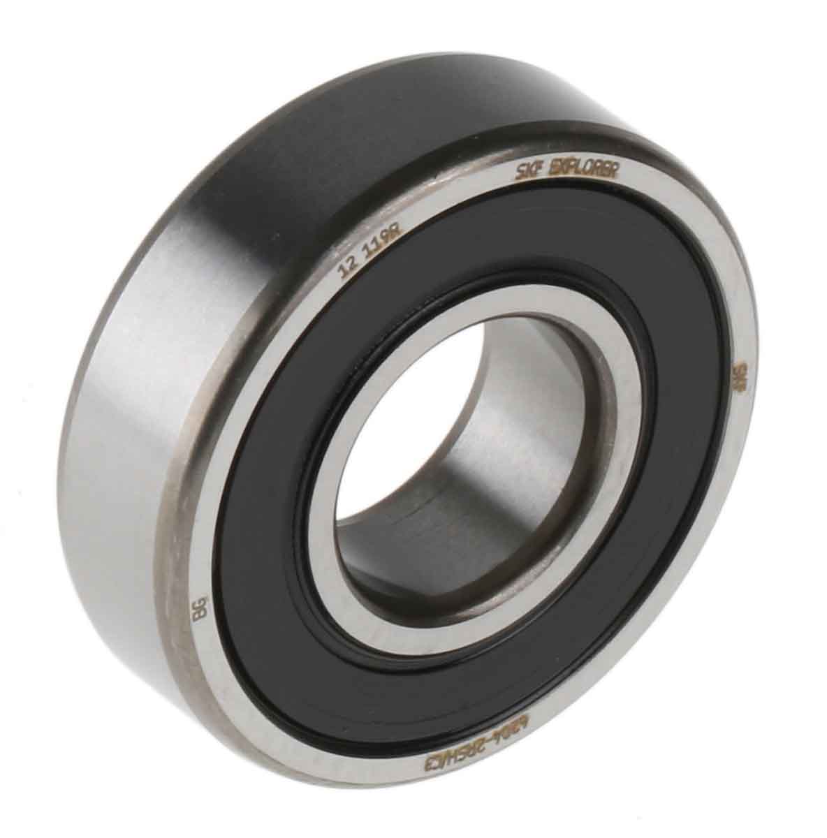 SKF 6204-2RSH/C3 1 Row Ball Bearing - 20 mm ID, 47 mm OD