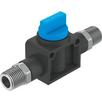 Festo NPT NPT 1/4 Pneumatic Shut-Off Valve, 625.5L/min