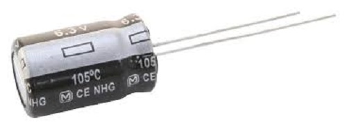 Panasonic 820μF Aluminium Electrolytic Capacitor 6.3V dc, Radial, Through Hole - EEUFR0J821B