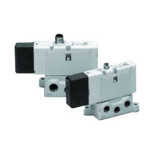 SMC Solenoid Valve 2-Position Double Pneumatic Solenoid Valve - Solenoid/Pilot EVS1-01 Series