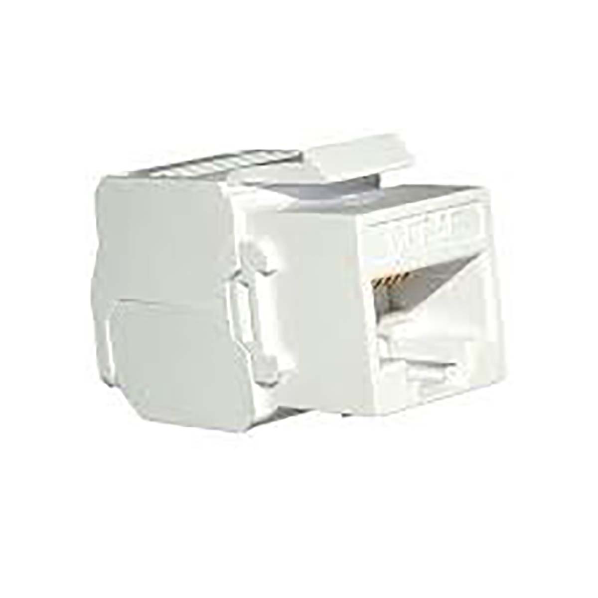 Decelect Female RJ45 Connector, Snap-In, Cat5e, UTP Shield Straight 8P -Way