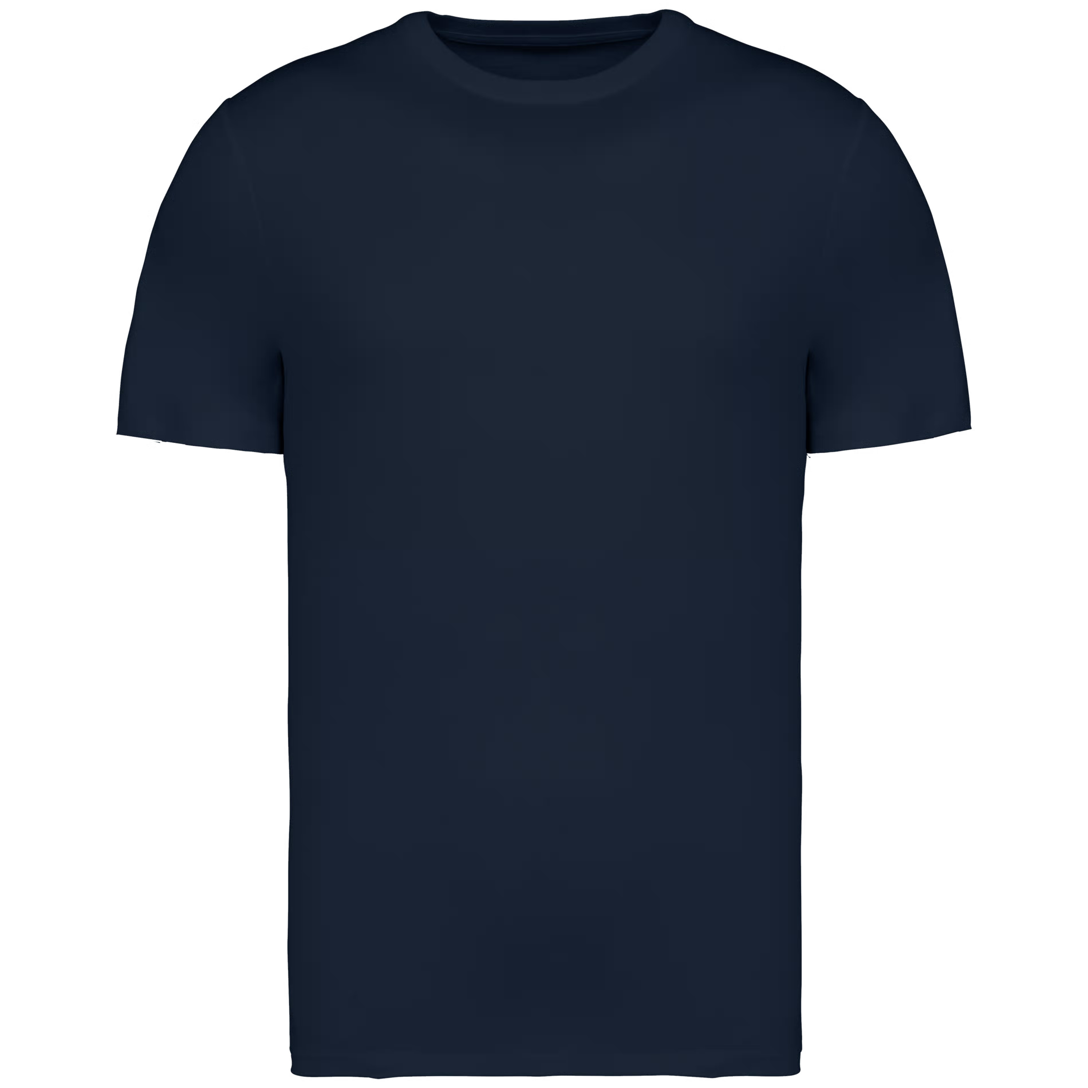 KARIBAN Navy Blue 100% Cotton Short Sleeve T-Shirt, UK- M, EUR- M