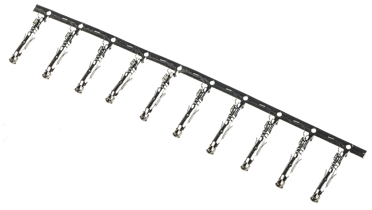 TE Connectivity Female Crimp Circular Connector Contact, Contact Size 16, Wire Size 18 → 16 AWG