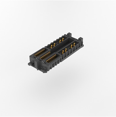 Samtec UDF6 Series Vertical Through Hole PCB Header, 240 Contact(s), 0.635 mm Pitch, 2 Row, Shrouded