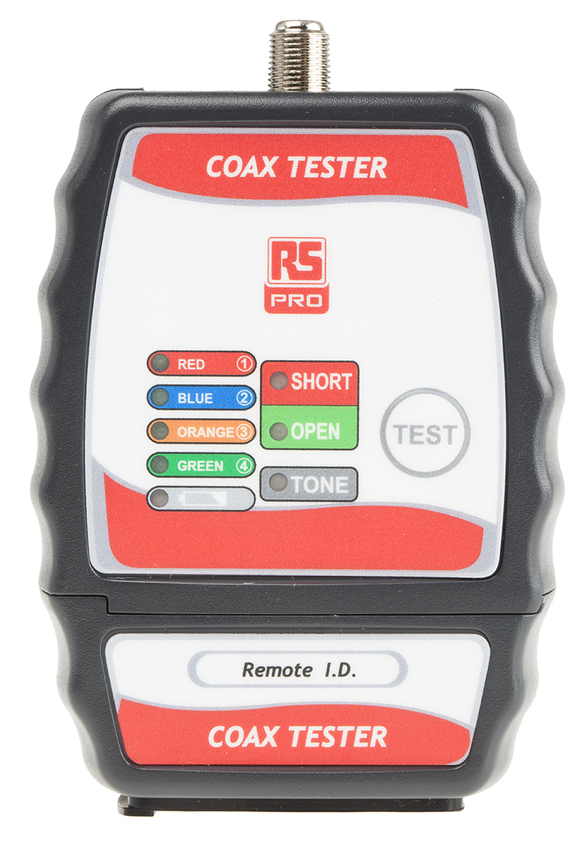 RS PRO Cable Tester Coaxial