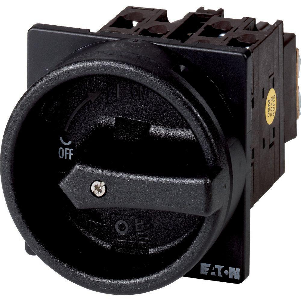 Eaton, 1P 3 Position 90° Rotary Cam Switch, 690V (Volts), 20A, Rotary Actuator