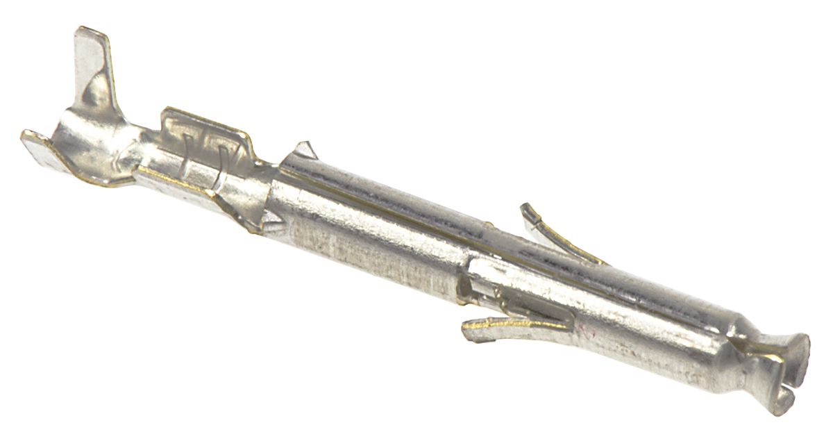 TE Connectivity Mini-Universal MATE-N-LOK Series Female Crimp Terminal, 26AWG Min, 22AWG Max