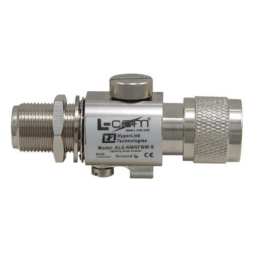 L-Com AL6 Series, Plug N Connector, Straight Body