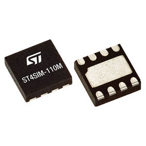 STMicroelectronics ST4SI1M0008SCIFW RF RF Module Module, -0.3 → 6.5V