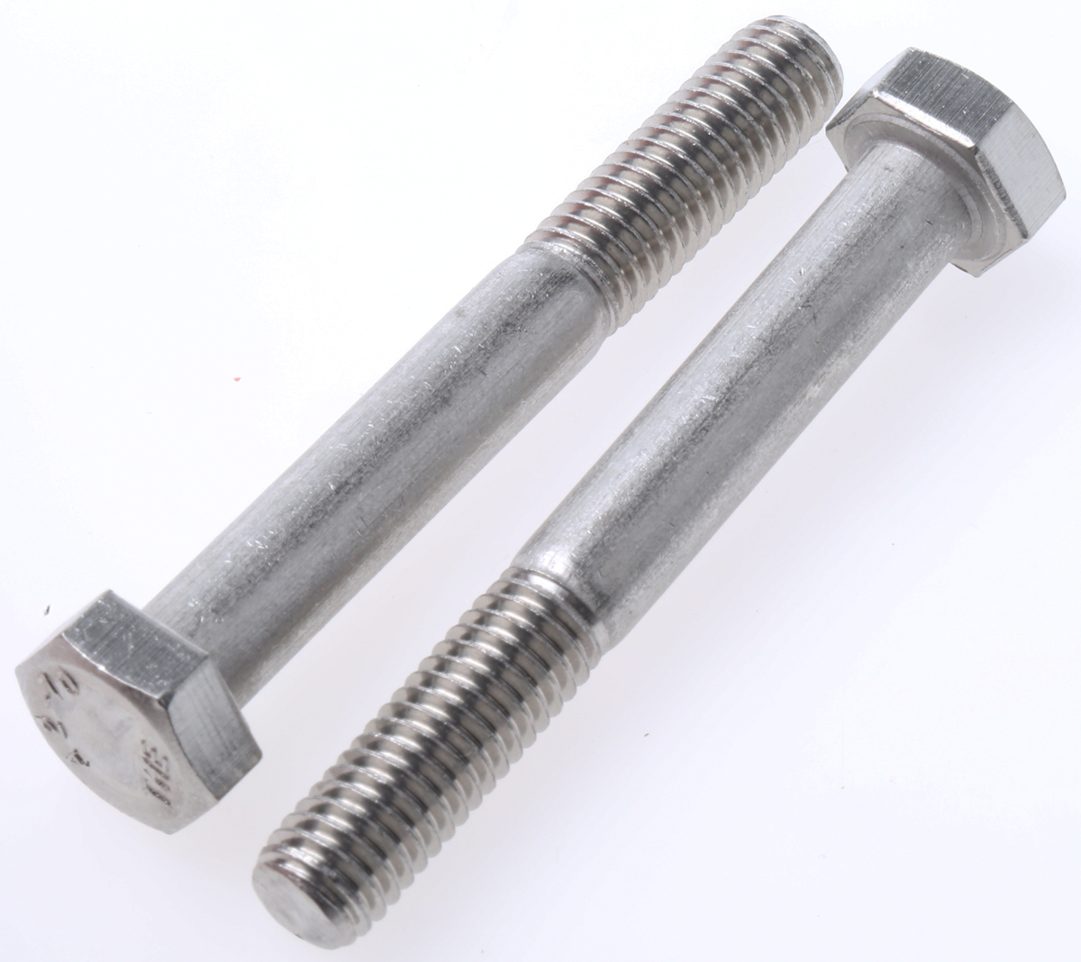 RS PRO Stainless Steel, Hex Bolt, M8 x 60mm