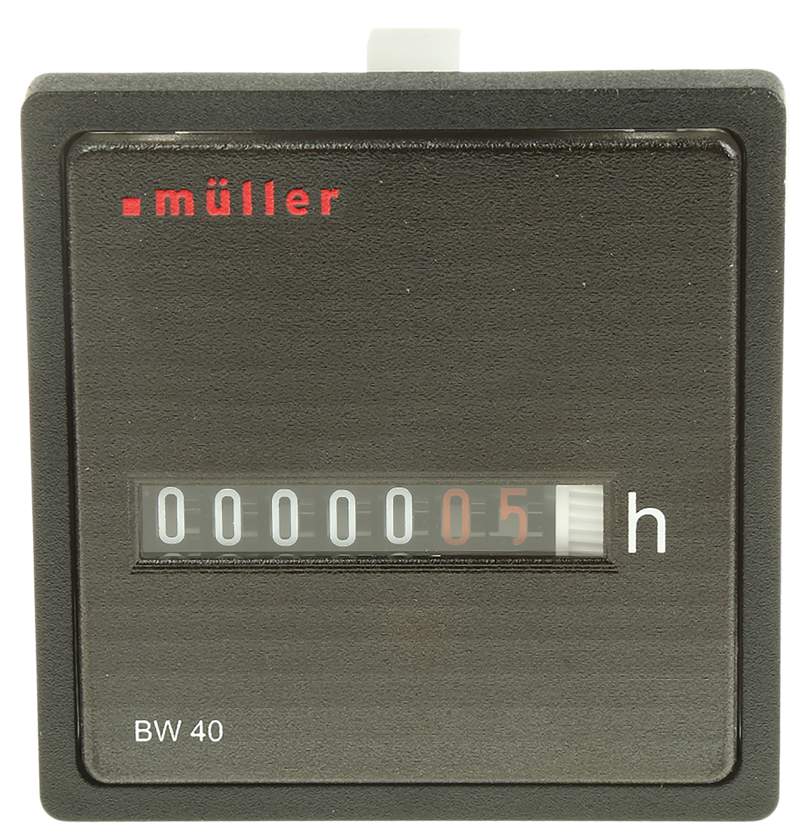 Muller BW40 Hour Meter, 6 Digit Analogue, 24 V ac