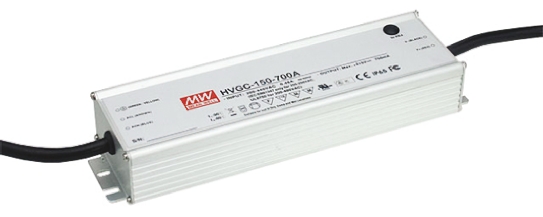 MEAN WELL LED Driver, 21 → 215V Output, 150.5W Output, 700mA Output, Constant Current Dimmable
