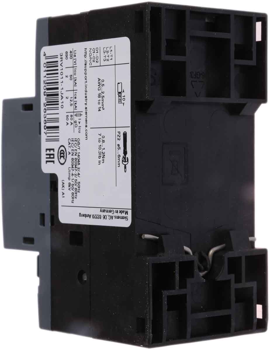 Siemens 7 → 10 A SIRIUS 3RV Motor Protection Circuit Breaker