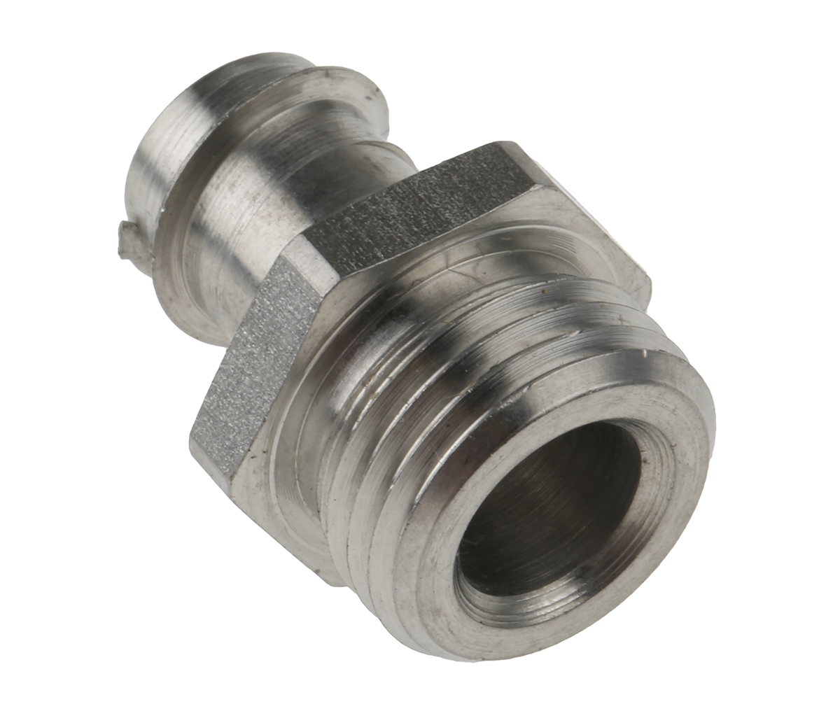Kopex Straight, Conduit Fitting, 12mm Nominal Size, PG9, 316 Stainless Steel, Metallic IP40 rating