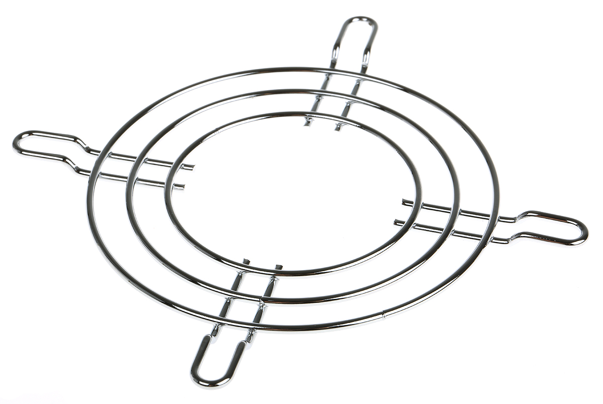 ebm-papst LZ22N Series Steel Finger Guard for 80mm Fans, 105.5mm Hole Spacing