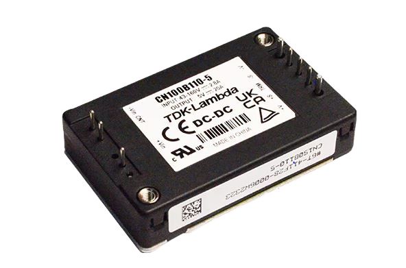 TDK-Lambda CN B110 DC-DC Converter, 15V dc/ 3.4A Output, 43 To 160 V dc Input, 51W, Through Hole, +100°C Max Temp -40°C
