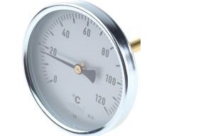 WIKA Dial Thermometer 0 → +120 °C, 3723794