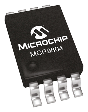 Microchip Temperature Converter, Digital Output, Surface Mount, Serial-I2C, SMBus, ±1°C, 8 Pins