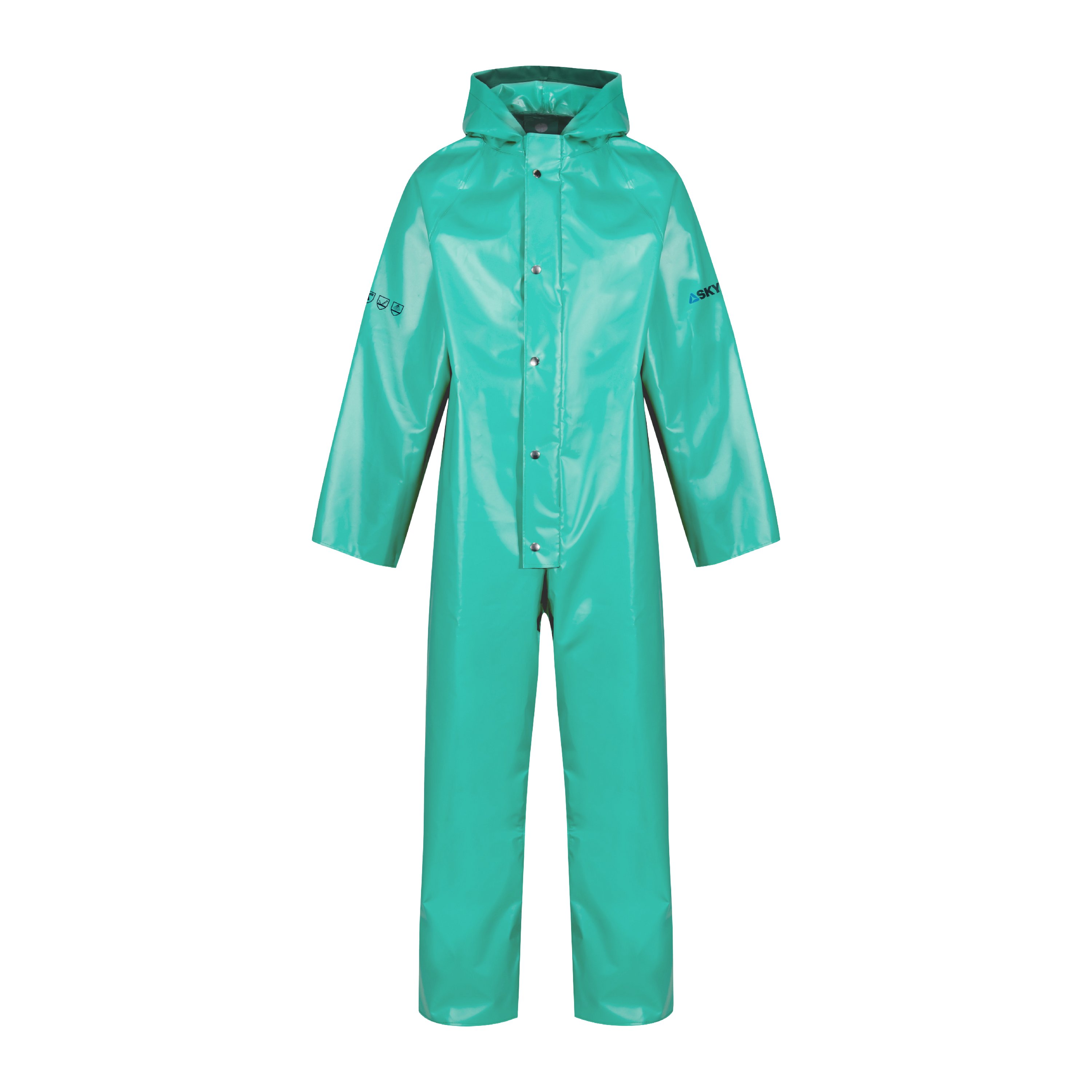 Skytec Green Reusable Coverall, 2X Large