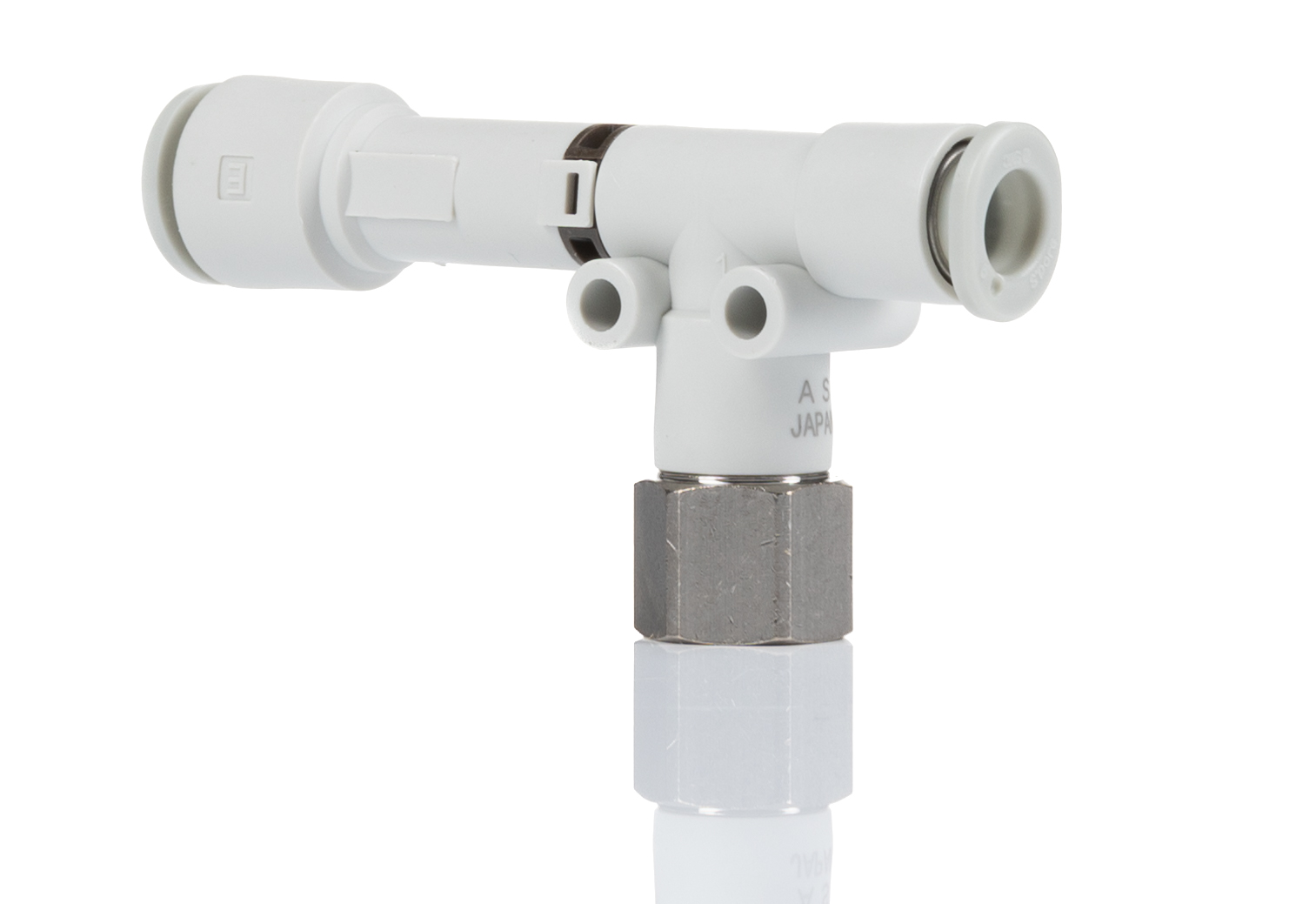 SMC Vacuum Generator, 1mm nozzle , -90kPa 26L/min, ZH series