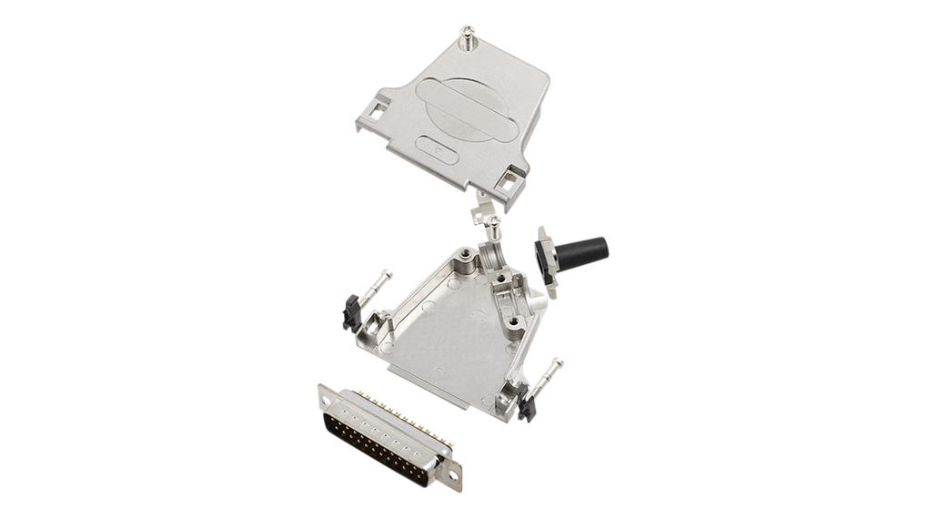 Encitech Connectors, 6355 Series D-sub Connector Kit For Use With For Cable